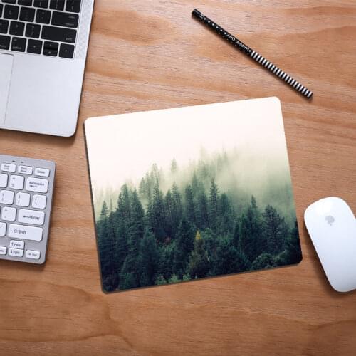 Cute Landscape Painting Mouse Pad Student Computer Mouse Non-slip Notebook Pad Office Keyboard Protection Pad Table Mat200*240*3