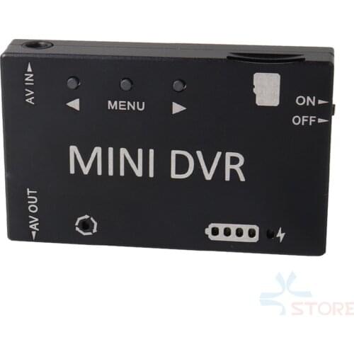 Mini FPV DVR Module NTSC/PAL Switchable Built-in Battery Video Audio FPV Recorder for RC Models Racing FPV Drone Airplane UAV