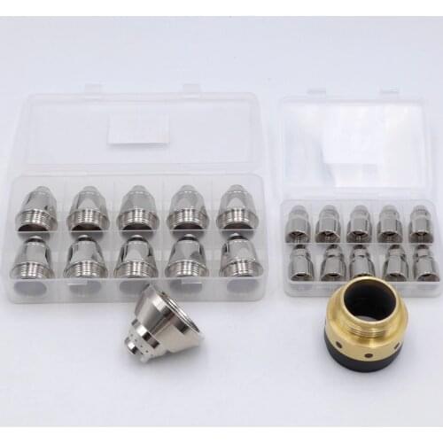 Drag Shield Tip Nozzle Electrode P80 Air Plasma Cutting Torch Consumables Premium Quality Hafnium