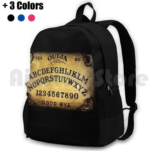 Ouija Game Board Outdoor Hiking Backpack Riding Climbing Sports Bag Board Games Ouija Ghosts Horor Films People Spirits Family