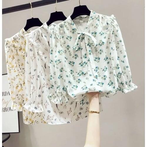 Блузки с воротником QBKDPU China At AliExpress