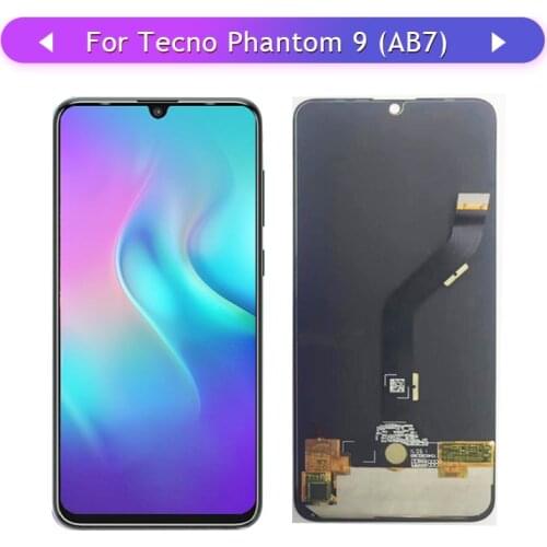 For Tecno Phantom 9 AB7 full LCD display complete touch screen