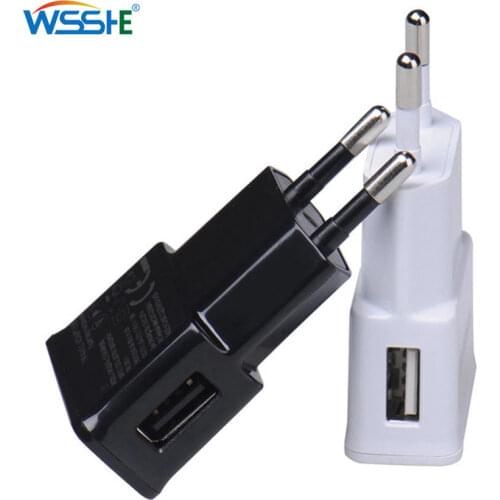 1 USB EU Plug Power Adapter for Xiaomi Iphone Mobile Phone Charging Micro Charger Travel for Ipad Universal Wall USB Charger