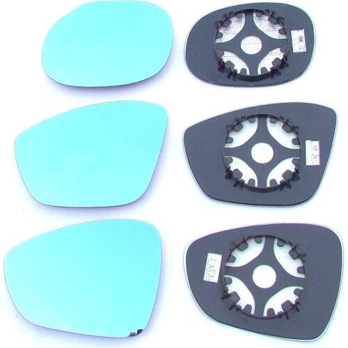 Wide View Auto Dimming Rear View Mirror Blue Heated Mirror Glass for Peugeot 206 207 2008 301 308 408 508 3008 4008 5008