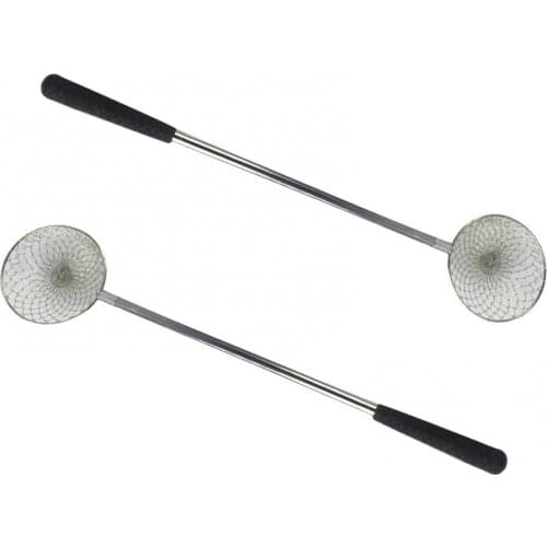 Winter 51cm Stainless Steel Wire Net Ice Fishing Hedge Winter Ice Mini Fish Strainer Scoops Fishing Tackles Products