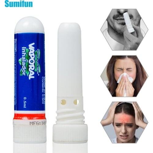 2/5/10Pcs Original Thailand Herbal Nasal Inhaler Nasal Essential Oil Rhinitis Mint Cream Nose Cold Cool Ointment Relief Headache