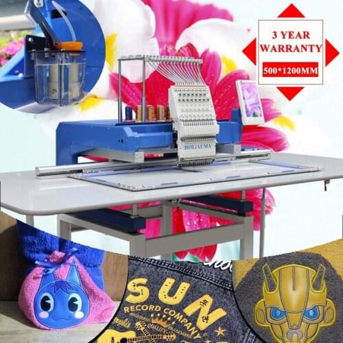 3 Years Quality Warranty!!Swf Barudan Quality Single Head Embroidery Machines Supplier Price in Bangladesh Korea 500*1200mm Area