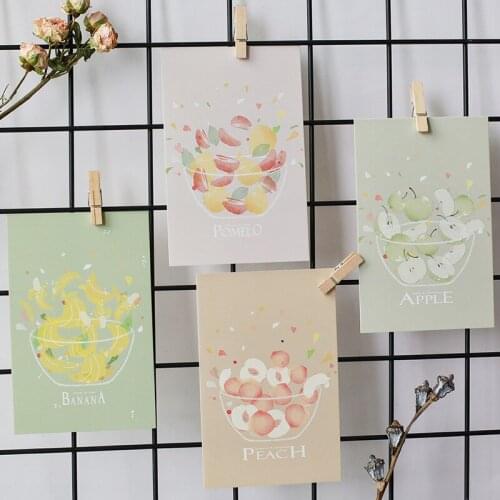 30pcs eat fruit today multi-use Scrapbooking party invitation DIY Decoration gift card message card postcard