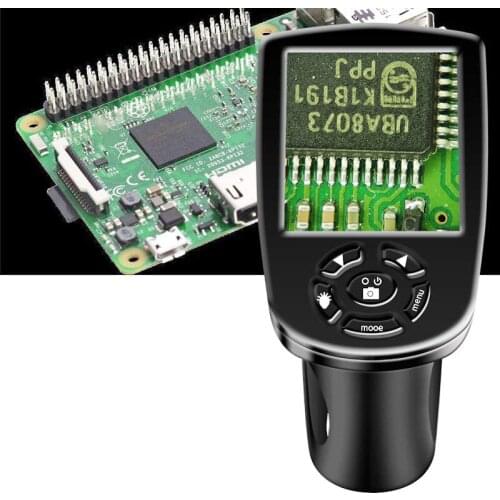 5MP 20X 100X Portable USB Digital Microscope Camera and Video Microscope with 2.7" LCD Screen