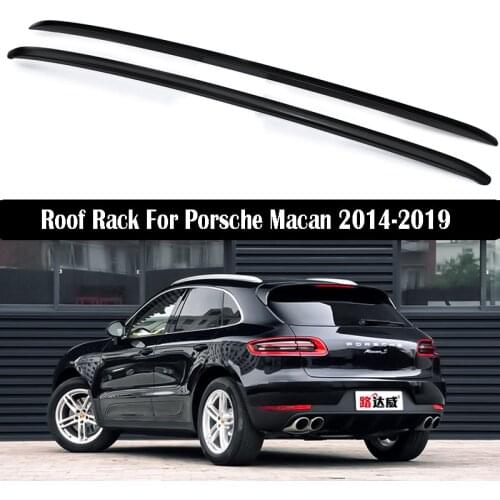 Roof Rack For Porsche Macan 2014-2021 Racks Rails Bar Luggage Carrier Bars top Racks Rail Boxes Aluminum alloy