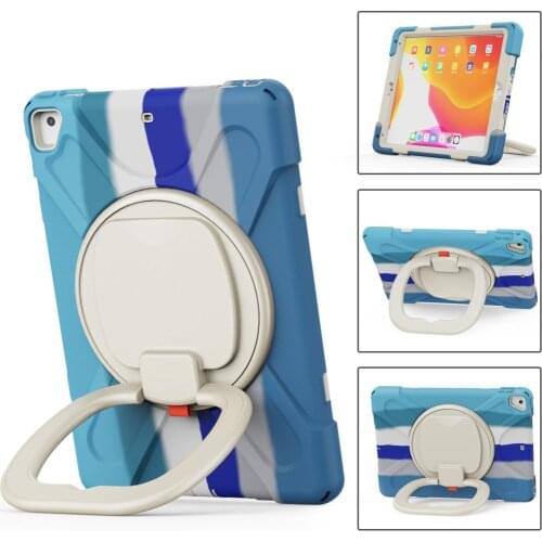 Case for iPad Air 2 Pro 9.7 inch 5th 6th generation Rotating portable bracket cover， new anti-fall safety child protective shell