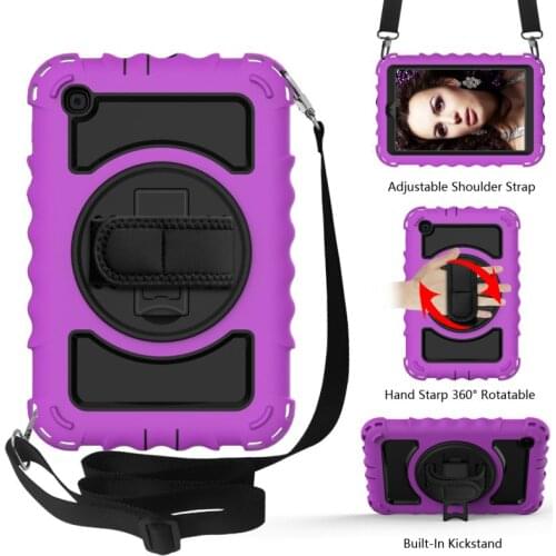 For Samsung Galaxy Tab A7 T500/T505 10.4 Case EVA Kids Safe Foam Shockproof Shoulder Hand Strap Stand Tablet Cover