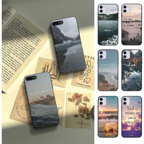 Beach Mountain Bule Sky Phone Case For HUAWEI P10 P20 P30 P40 Mate 30 40 Lite Pro Fundas Shell Cover