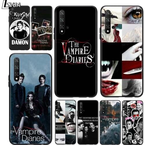 The Vampire Diaries Fierce for Huawei Honor 9X Lite 8X 9S 9A 9C 30 20 10i 20 10 10i 9 Lite 8C 8A 7C 7A Pro Black Phone Case