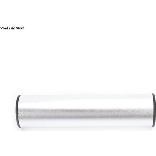 Stainless Steel Cylinder Sand Shaker Rhythm Musical Instruments Metal Hand Percussion 140g 20cm*5cm