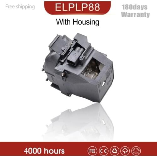 Projector Bulb ELPLP88 V13H010L88 for Epson PowerLite S27 X27 W29 97H 98H 99WH 955WH VS240 EB-S31 Projector Lamp With Housing