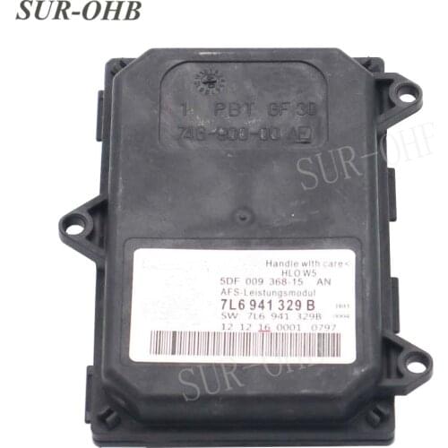 Original A3 AFS Leistungsmodul Power 7L6941329B Xenon Headlight Ballast 5DF009368-15 Control module for Super B 7L6 941 329B car