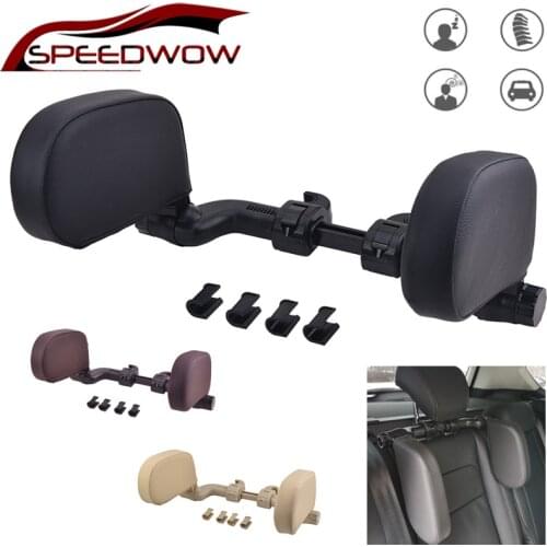 SPEEDWOW Car Headrest Neck Pillow Travel Rest Neck Pillow Support Solution Car Seat Headrest For Kids Adults Car Neck Cushion