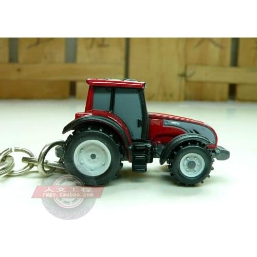 U H 1:128 VALTRA T RED Key buckle Alloy toy cars Metal Diecast Model Vehicles For Children Boys gift hot
