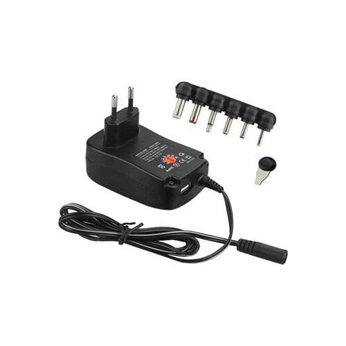 USB 3V- 12V AC DC Power Adapter Supply 3V 5V 6V 9V 12 V Adjustable Power Adapter USB 2A 30W 220V To 3V 9V 12V For Led Light