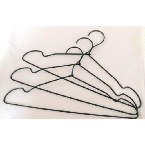 300pcs Black Aluminum Alloy Clothes Hanger With Groove Nordic Exquisite Shirt Dress Hanger Rack Non Slip Closet Organizer