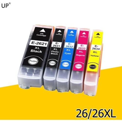 10 x t2601 compatible Ink Cartridge for Epson Premium XP-510 XP-610 XP-615 XP-810 Printer inkjet Cartridge T2621 26XL