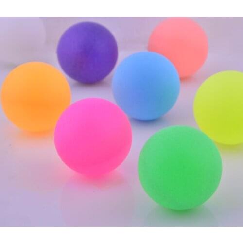 50 pcs Color game ball table tennis ball sweep ball blank game ball no digital number