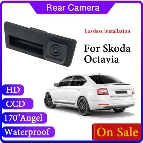Car Rear View Back Up Camera For Skoda Octavia 5E 2012~2020 Car Reversing Aid Camera