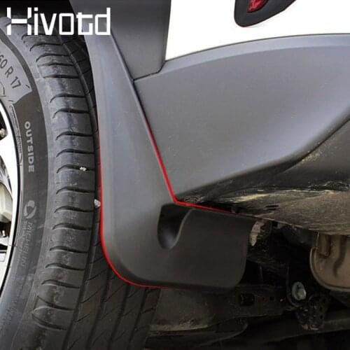 Hivotd For Toyota C-HR CHR car Mudflaps Splash Guards decoration Exterior Parts Accessories Car Styling Guards car cover 2018
