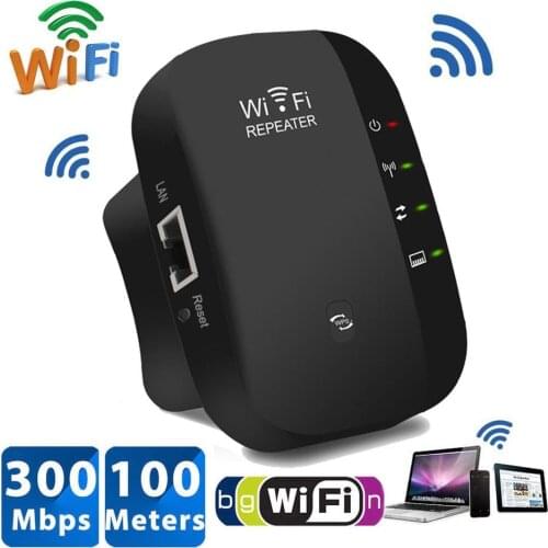 Wireless WiFi Repeater Wifi Extender 300Mbps Wi-Fi Amplifier 802.11N/B/G Booster Repetidor Wi fi Reapeter Access Point