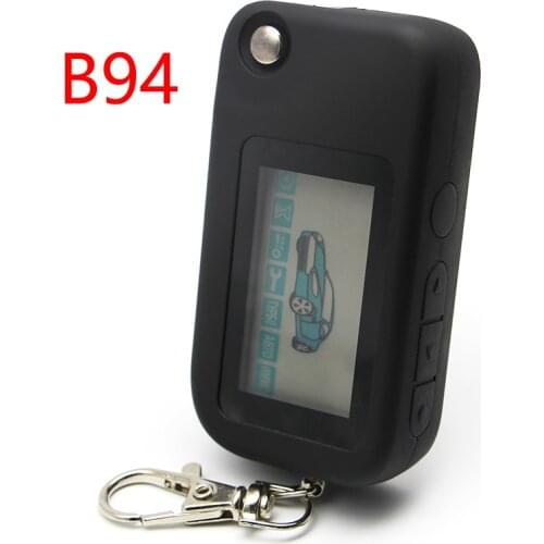 New B94 Keychain Trinket for 2-way Car alarm System Starline B92 B94 LCD remote control key Fob cover keychain alarm Key Chain