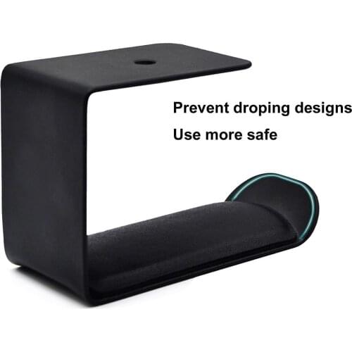 For SONY AKG ATH BOSE Logitech Beaes Headphone Hook Hook Aluminum Adhesive Underside Stand Headphone Holder Headphone Hanger