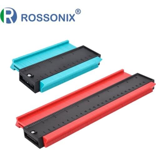 Shape Contour Gauge Duplicator 5inch 10 inch Plastic Profile Copy Gauge Wood Marking Winding Pipe Tiling Laminate Measuring Tool