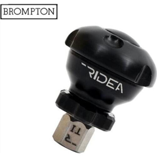Ridea aluminum alloy mushroom head for brompton bike parking plate seatpost gear