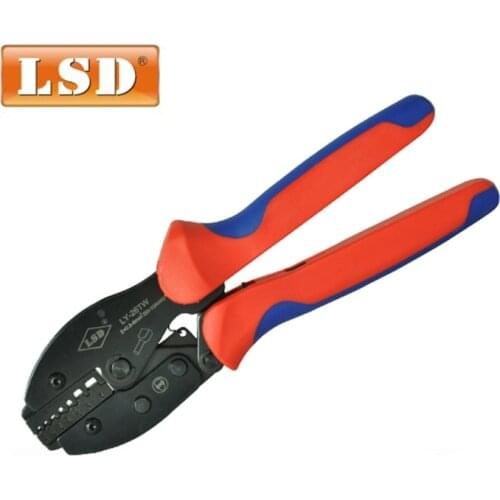 Twin cord end terminal crimp tool,2X0.5-6mm2,cable ferrules crimping tool LY-26TW crimper