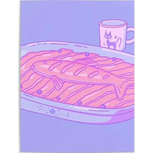 Modular Canvas HD Prints Food Cartoon Purple Cup Pictures Wall Art Painting Cool Home Decor Posters For Living Room No Framework