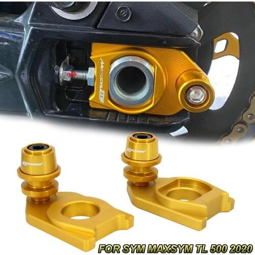 New For SYM MAXSYM TL 500 TL500 Motorcycle Chain Adjustment Block Frame Swingarm Spools Slider 2020