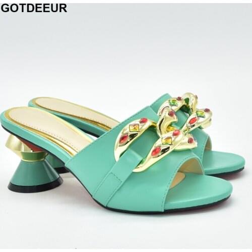 New Arrival Italian Women Shoes 2021 Wedding Shoes for Women Bride Open Toe Pumps Ladies Dress Shoes Nigerian Party Pumps