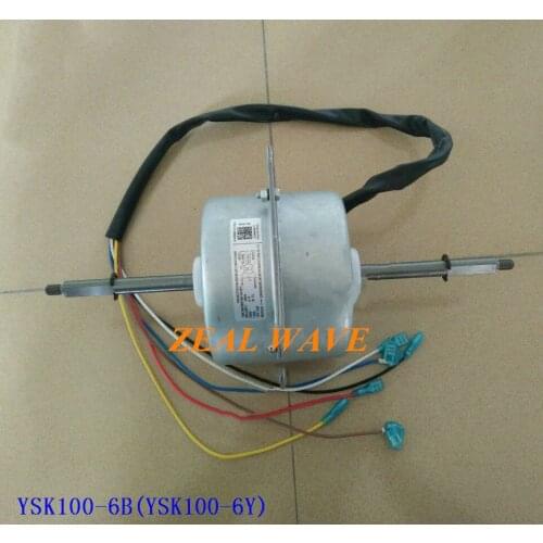 New Toshiba Air Conditioner Indoor Motor Axial Fan YSK100-6-3 Dual-Axis Air Supply Motor