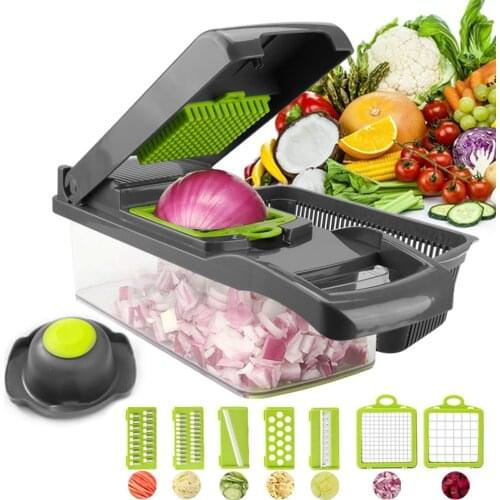 Vegetable cutter multifunctional Mandoline Slicer Fruit Potato Peeler Carrot Grater Kitchen accessories basket vegetable slicer