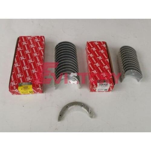 For MITSUBISHI 6D31 6D31-T crankshaft connecting rod bearing + piston ring set