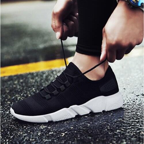 QWEDF Mens Breathable Sneakers