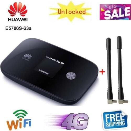 Unlocked 300Mbps Huawei e5786 E5786s-63a 4G LTE Cat6 Mobile WiFi Modem Wireless Router Hotspot