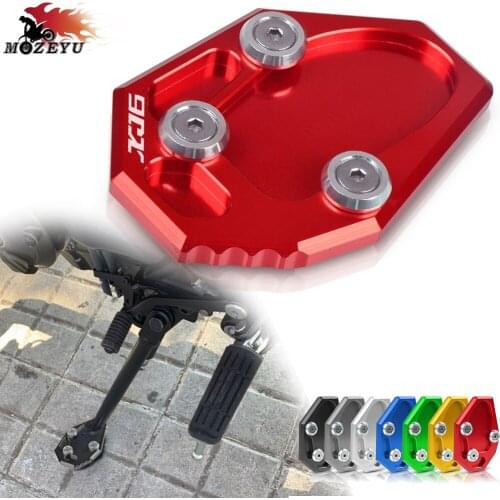 XJ 6 Side Stand Enlarge Extension Pad Motorcycle Kickstand Sidestand Plate For YAMAHA XJ6 2009 2010 2011 2012 2013 2014 2015