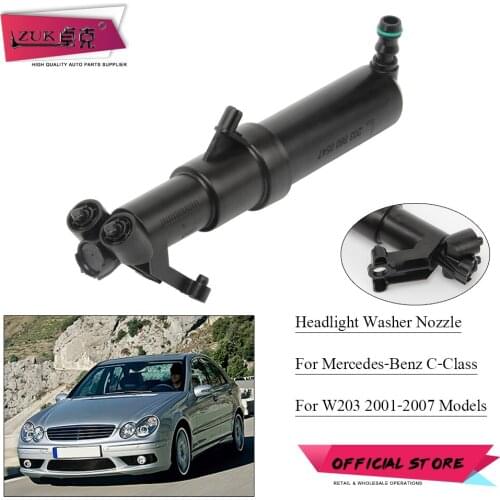 ZUK Headlamp Headlight Water Spray Nozzle Washer Actuator For MERCEDES BENZ For C32/C55 AMG For C230 C240 C280 C320 C350 01-07
