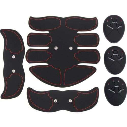 2018 Fat Burning Muscle Strengthen Device Intelligent Abdomen Training Massager Body Building Patch Abdominal Exercise Machine