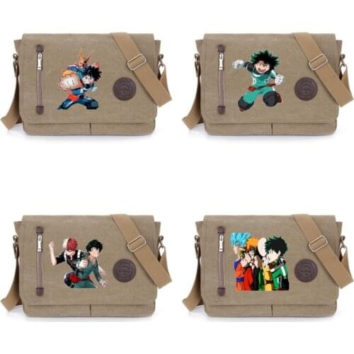 Anime Boku no Hero Academia shoulder bag Messenger Bags School Crossbody Bag men Women My Hero Academia Shoulder Bag