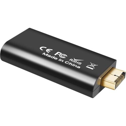 3.5mm audio PS 2 to HDMI Audio Video Converter Adapter Support 480i 576i 480p For TV Monitor