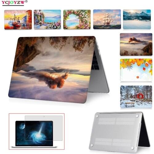 Laptop Case For MacBook Air 13 Pro Retina 11.6 12 13.3 15.4 16 inch For MAC book 2020 New Air Pro 13 with Touch Bar ID case