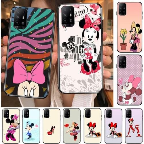 Minnie Mouse LetterFor Realme C3 Case Soft Silicon Back cover OPPO Realme C3 RMX2020 Coque Capa Funda find x3 pro C21 8 Pro a91
